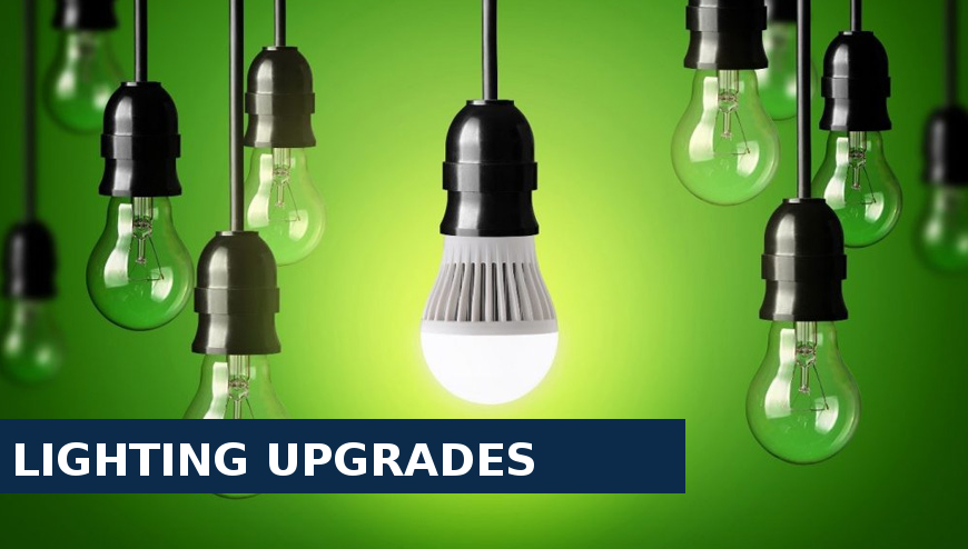 Lighting upgrades West Drayton